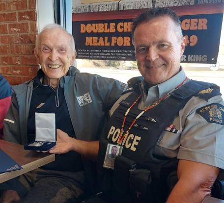 Retired Sgt. Fred Foster Acknowledged